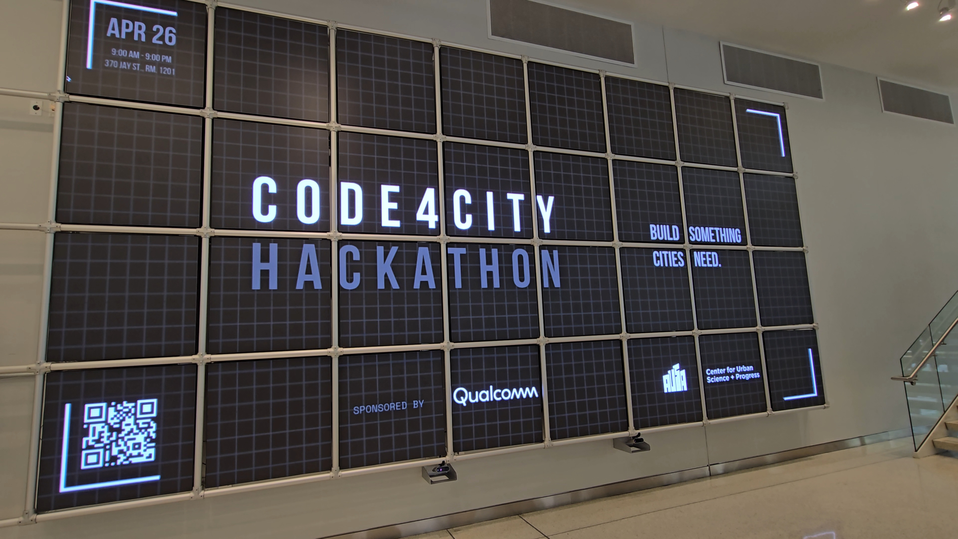 Code4City Hackathon event cover