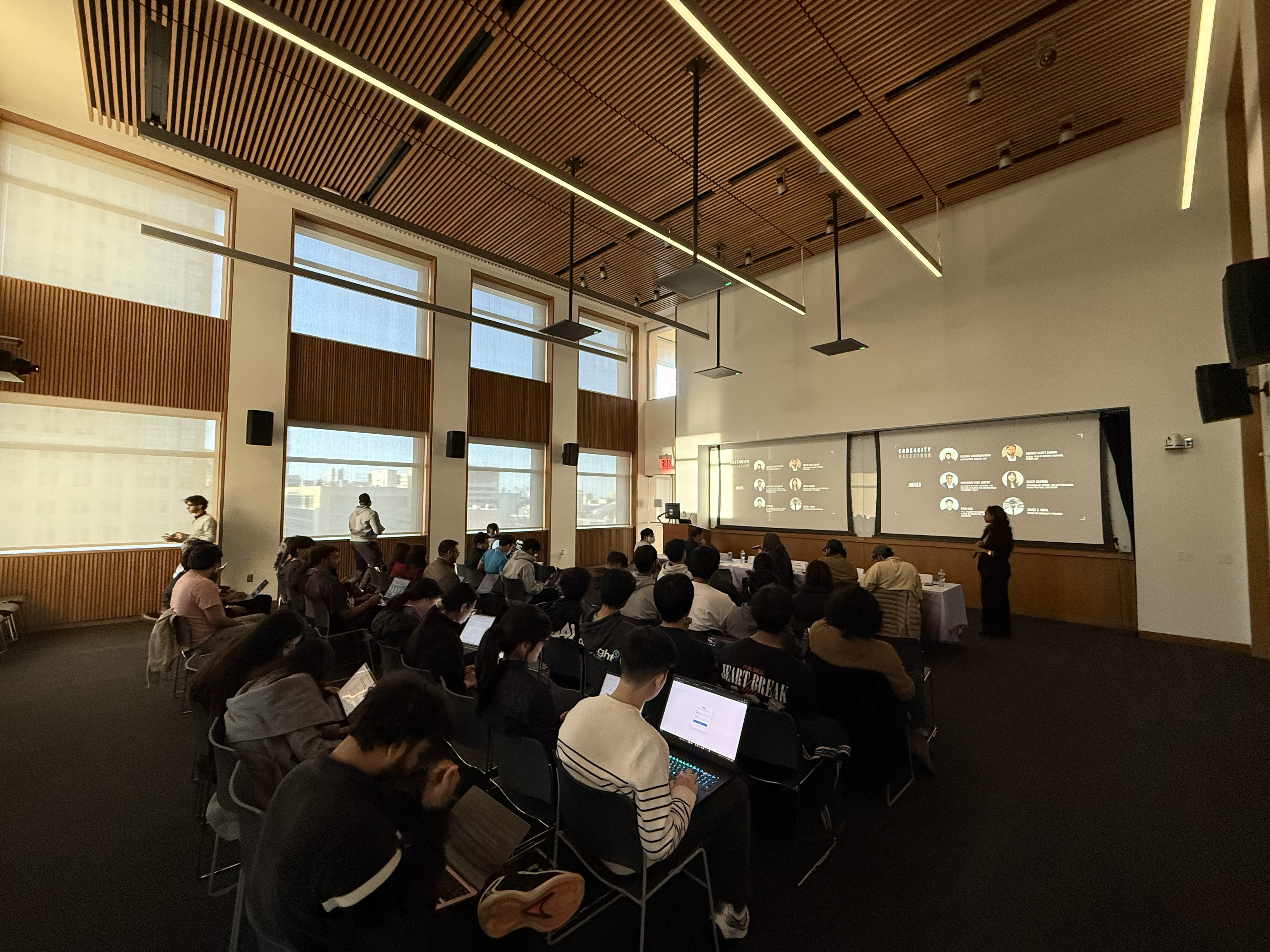 Teams collaborating at Code4City